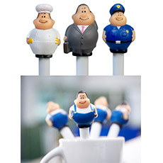 Action Office Werbepack Neuheiten Lustiger Kugelschreiberaufsatz