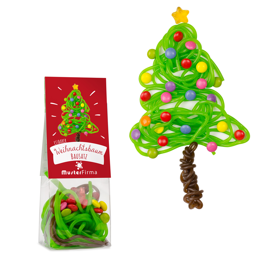 Action Office Werbepack Neuheiten Weihnachtsbaum Bausatz zum Vernaschen